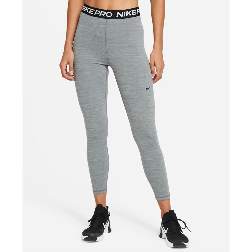 Nike Pro Women's High Waisted 7/8 Mesh Panel Leggings